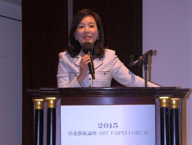 本會李理事長紀珠受邀擔任「2015台北藝術論壇」開幕演講主講人