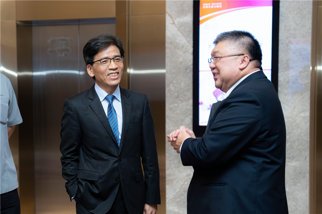 金管會彭主委金隆及林代理理事長衍茂